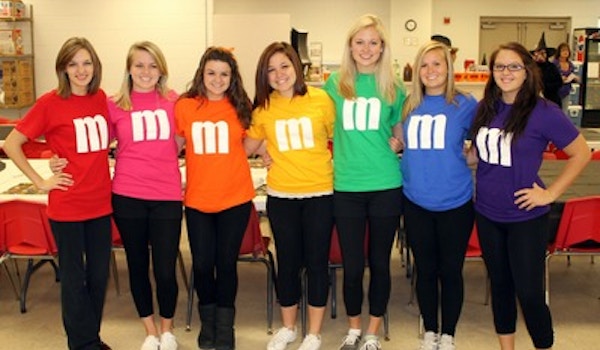 Senior Girls Rock The M & M Tee Shirts! T-Shirt Photo